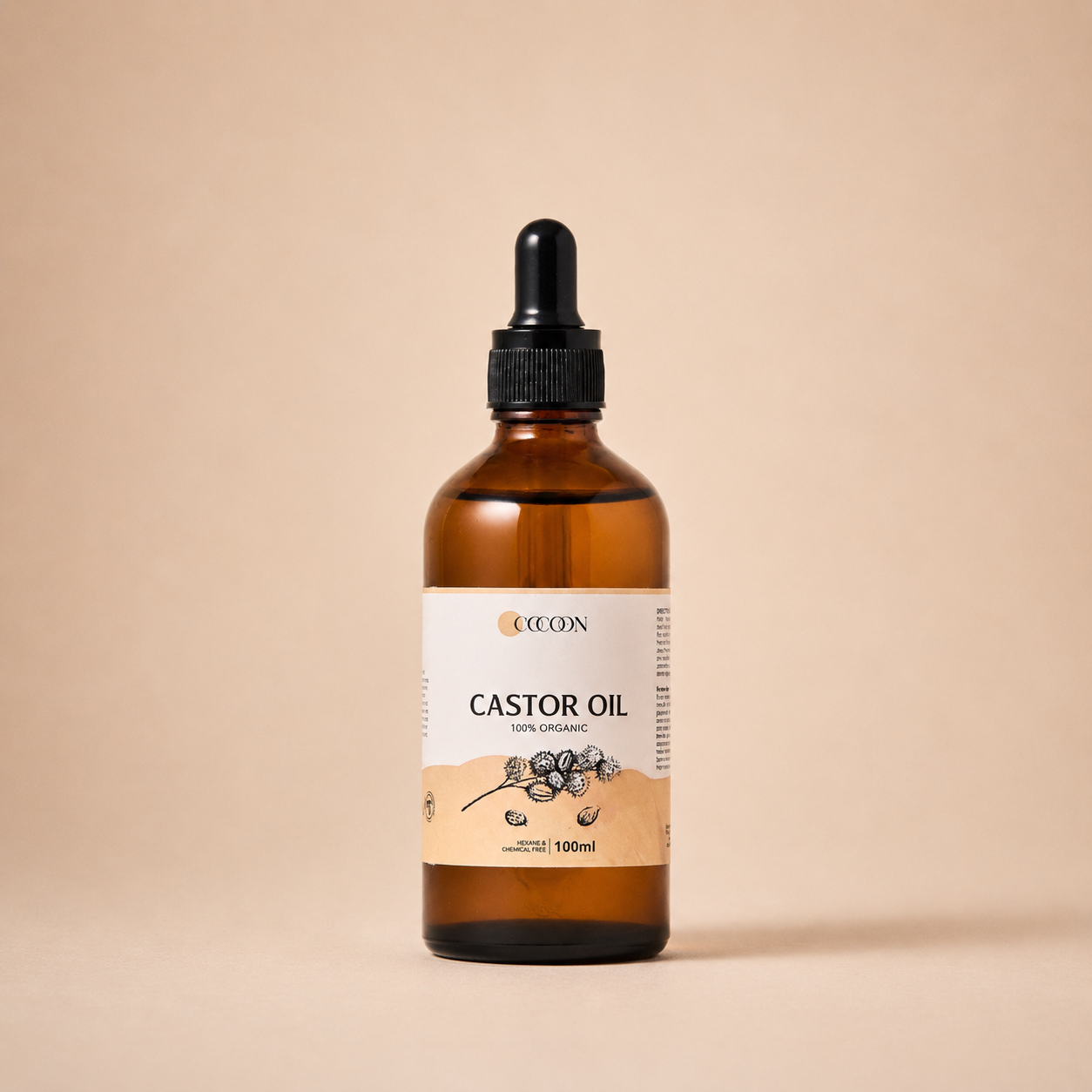 Castor Oil Dropper 100ML
