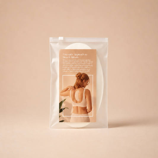 Self-Adhesive Skin-Friendly Castor Oil Patches